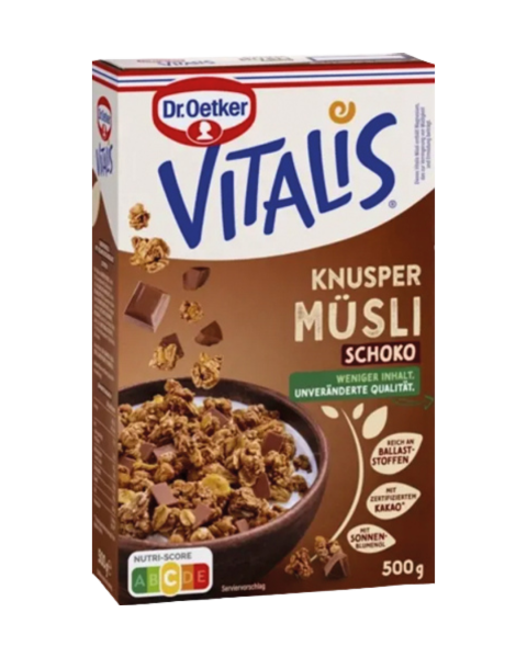 Dr. Oetker Vitalis Knusper Muesli Schoko, 500g